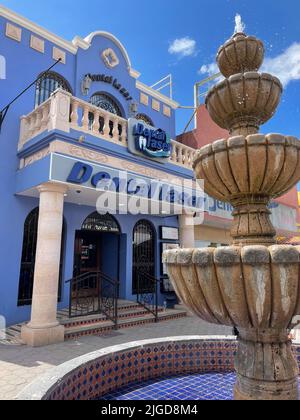 Zahnmedizinisches Lasergebäude in Nogales, Mexiko. Stockfoto