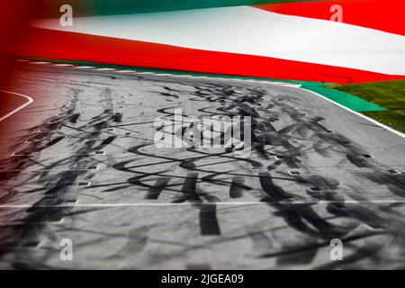 Spielberg, Österreich. 9.. Juli 2022. Track Impression, F1 Grand Prix of Austria beim Red Bull Ring am 9. Juli 2022 in Spielberg, Österreich. (Foto von HIGH TWO) Quelle: dpa/Alamy Live News Stockfoto