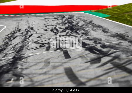 Spielberg, Österreich. 9.. Juli 2022. Track Impression, F1 Grand Prix of Austria beim Red Bull Ring am 9. Juli 2022 in Spielberg, Österreich. (Foto von HIGH TWO) Quelle: dpa/Alamy Live News Stockfoto