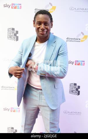 London, Vereinigtes Königreich . 10 Juli, 2022 . David Harewood bei den Southbank Sky Arts Awards 2022 im Savoy Hotel. Kredit: AlanDWest/Empics Gutschrift: Alan D West/Alamy Live Nachrichten Stockfoto