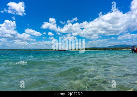 Playa Dorada in Puerto Plata - Dominikanische Republik, schöner tropischer Strand - 2022 Stockfoto