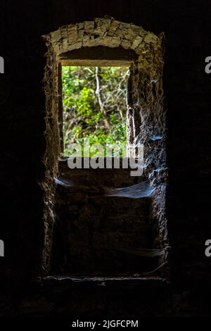 Les Moulins de la Foux in der Nähe von Navacelles, Frankreich Stockfoto