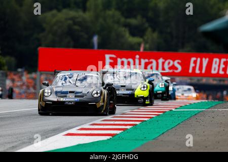 Spielberg, Österreich. 9.. Juli 2022. #13 Jaxon Evans (NZ, CLRT), Porsche Mobil 1 Supercup am Red Bull Ring am 9. Juli 2022 in Spielberg, Österreich. (Foto von HIGH TWO) Quelle: dpa/Alamy Live News Stockfoto