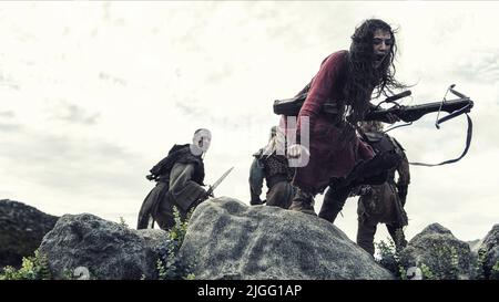 RYAN KWANTEN, Charlie Murphy, NORDMÄNNER: EIN VIKING SAGA, 2014 Stockfoto