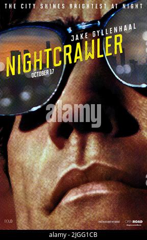 JAKE GYLLENHAAL POSTER, NIGHTCRAWLER, 2014 Stockfoto