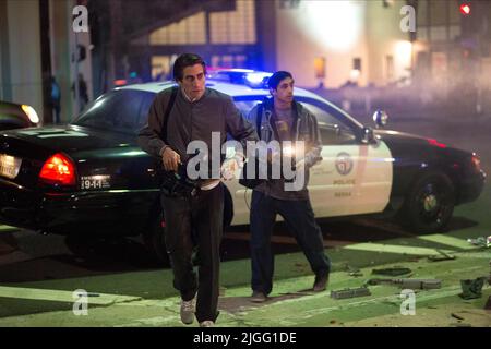 JAKE GYLLENHAAL, RIZ AHMED, NIGHTCRAWLER, 2014 Stockfoto