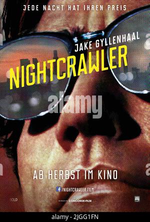 JAKE GYLLENHAAL POSTER, NIGHTCRAWLER, 2014 Stockfoto