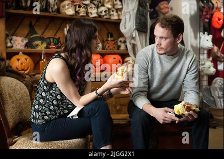 DADDARIO, YELCHIN, BEGRUB DIE EX, 2014 Stockfoto