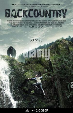MISSY PEREGRYM POSTER, BLACKFOOT TRAIL, 2014 Stockfoto