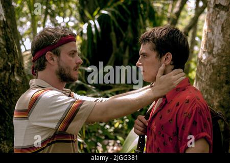 BRADY CORBET, Josh Hutcherson, ESCOBAR: PARADISE LOST, 2014 Stockfoto