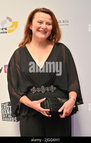 Monica Dolan nimmt am 10. Juli 2022 an den South Bank Sky Arts Awards 2022 im Savoy Hotel in London, Großbritannien, Teil. - 10. Juli 2022. Quelle: Siehe Li/Picture Capital/Alamy Live News Stockfoto