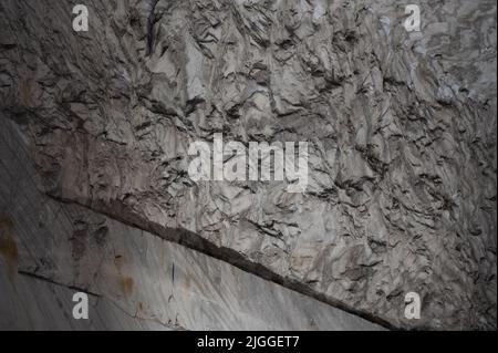 Die Salzmine Slanic Prahova, 1 Stunden von Bukarest entfernt, ist wegen der Extraktion geschlossen, ist aber aufgrund der reinen Luft ein beliebtes medizinisches Touristenziel. Stockfoto