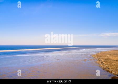 Ostküste von Jütland, Dänemark. Die Ostküste von Jütland mit Blick auf Kattegat. Stockfoto