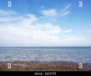 Ostküste von Jütland, Dänemark. Die Ostküste von Jütland mit Blick auf Kattegat. Stockfoto