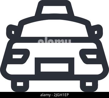 Symbol für CAB-Informationen. Kabinenständer. Bearbeitbarer Vektor. Stock Vektor