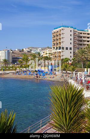 Strand von Patalavaca, Arguineguin, Kanarische Inseln, Spanien, Europa Stockfoto