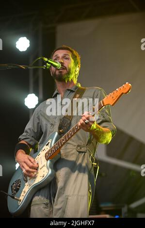 Feeder beim Askern Music Festival, UK , 09.07.2022 Stockfoto