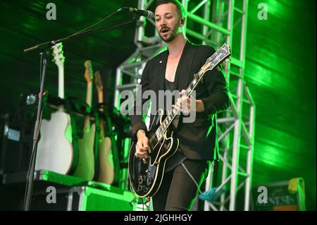 Feeder beim Askern Music Festival, UK , 09.07.2022 Stockfoto