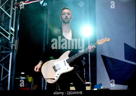 Feeder beim Askern Music Festival, UK , 09.07.2022 Stockfoto