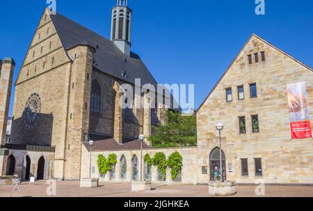 Historische Probsteikirche im Zentrum von Dortmund, Deutschland Stockfoto