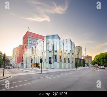 London, England, UK - 22 Büroentwicklung in der Handyside Street von Coffey Architects Stockfoto