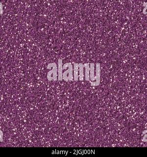 Violette Glitzerstruktur. Nahtlose Textur. Material für Bildmaterial. Stockfoto