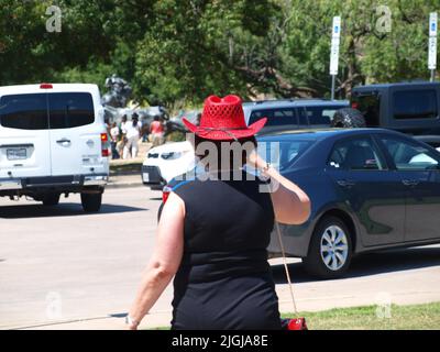 Nordtexaner: Offene Momente Stockfoto