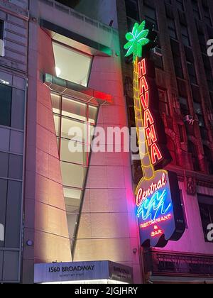 Havana Central Restaurant & Bar, Times Square, NYC, USA 2022 Stockfoto