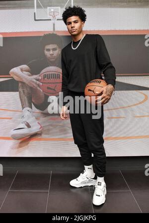 Killian Hayes NBA-Spieler bei Airness in Paris Stockfoto