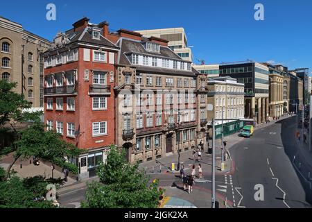 London Bridge Hospital, Tooley Street, London, Großbritannien. Ein privates Krankenhaus, das von HCA Healthcare betrieben wird. Stockfoto