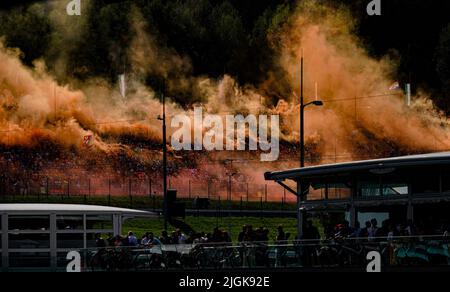 Spielberg, Österreich. 10.. Juli 2022. Unterstützer während des Großen Preises von Österreich 2022 - Rennen, Formel-1-Meisterschaft in Spielberg, Österreich, Juli 10 2022 Quelle: Independent Photo Agency/Alamy Live News Stockfoto