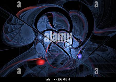 Abstrakter fraktaler Hintergrund. Farbfeuerwerk. Abstrakte Malerei mehrfarbige Textur. Bewegung Urlaub Hintergrund. Moderne multicolor futuristische dynamische pa Stockfoto