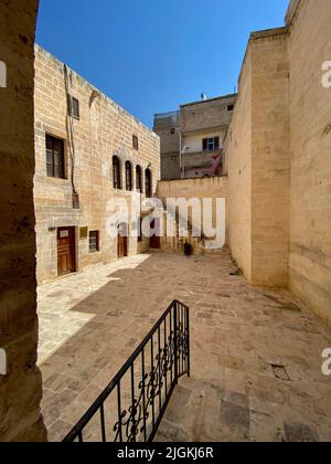 Reji Kilisesi - St. Peter und San Paul's Kirche in Sanliurfa, Mesopotamien, Türkei Stockfoto