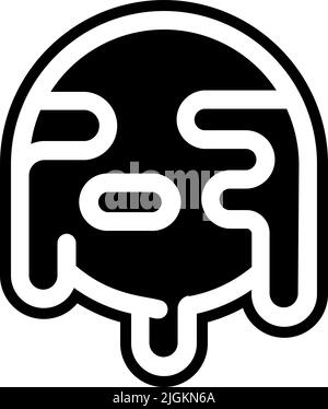 Schmelzsymbol . Stock Vektor