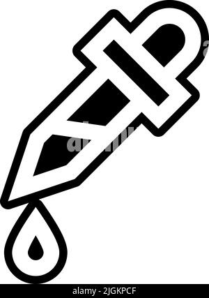 Symbol für Farbauswahl . Stock Vektor