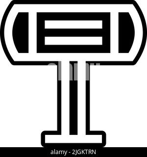 Heizungssymbol . Stock Vektor