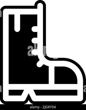 Symbol „Stiefel“ . Stock Vektor
