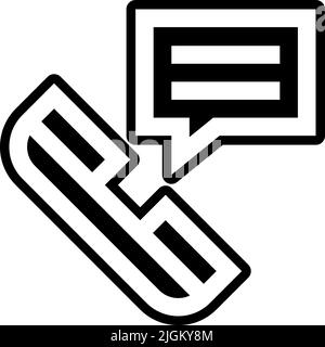 Anrufsymbol . Stock Vektor