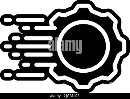 Symbol für schnelle Reaktion . Stock Vektor