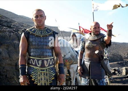 EDGERTON, SALIM, EXODUS: GÖTTER UND KÖNIGE, 2014 Stockfoto