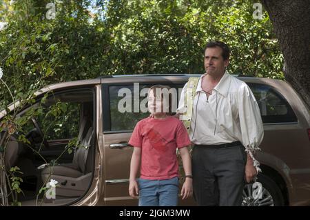 ED OXENBOULD, STEVE CARELL, ALEXANDER UND SCHRECKLICH SCHRECKLICH NICHT GUT sehr schlechten Tag, 2014 Stockfoto