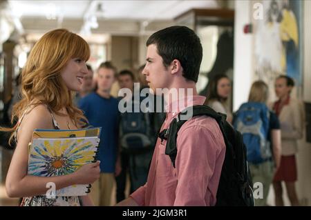 BELLA THORNE, DYLAN MINNETTE, ALEXANDER UND SCHRECKLICH SCHRECKLICH NICHT GUT sehr schlechten Tag, 2014 Stockfoto