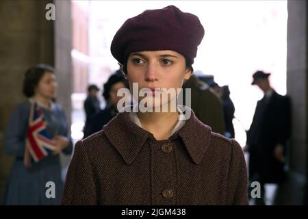 ALICIA VIKANDER, TESTAMENT DER JUGEND, 2014 Stockfoto