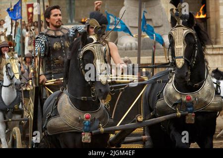 CHRISTIAN BALE, EXODUS: Götter und Könige, 2014 Stockfoto