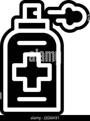 Allergiespray-Symbol . Stock Vektor