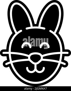 Osterhase Symbol . Stock Vektor