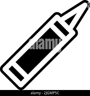 Klempner Dichtmittel Symbol . Stock Vektor