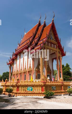 Prasat Sa Kamphaeng Yai, neuer buddhistischer Tempel, Si Saket (Si Sa Ket), Isan (Isaan), Thailand, Südostasien, Asien Stockfoto