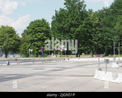 NÜRNBERG, DEUTSCHLAND - CA. JUNI 2022: Blick auf die Stadt Stockfoto