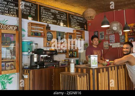 Bar am Strand Stockfoto